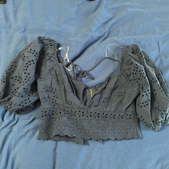 Altar’d State Puff Sleeve Top - Picture 1 of 3